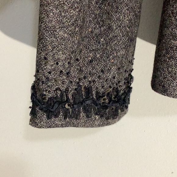 Linda Allard Elllen Tracy Brown Blazer - Picture 5 of 7